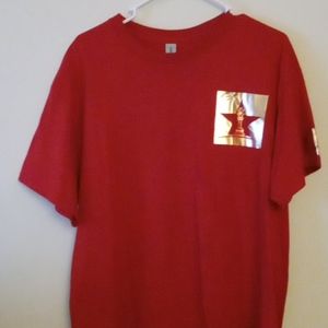 Dark red Black King tshirt by Gildan size large.